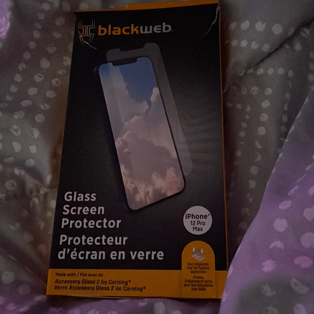 iPhone 12 Pro Max glass screen protector